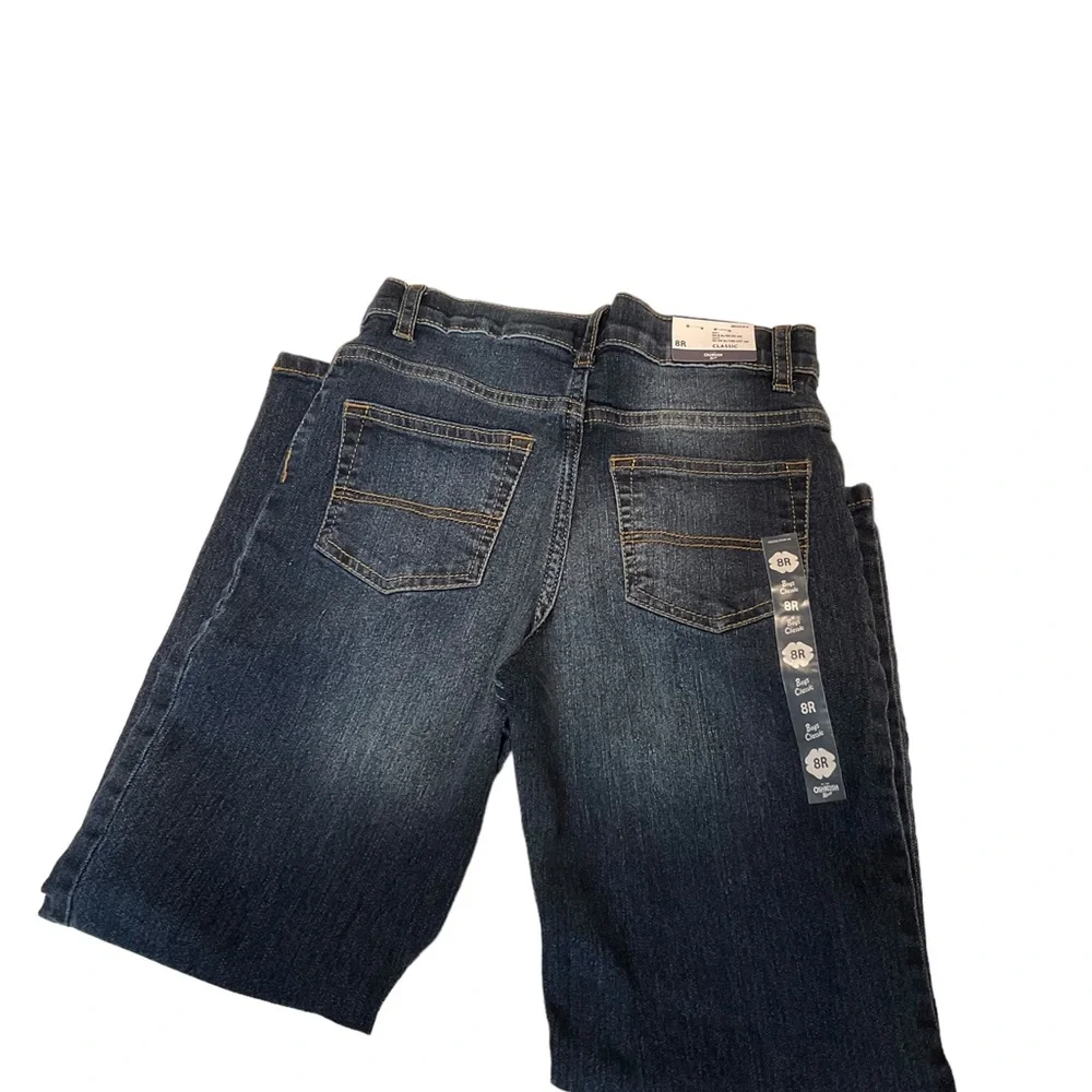 Osh kosh b gosh boys classic straight jeans BUNDLE all 3 size 8A - Picture 8 of 15